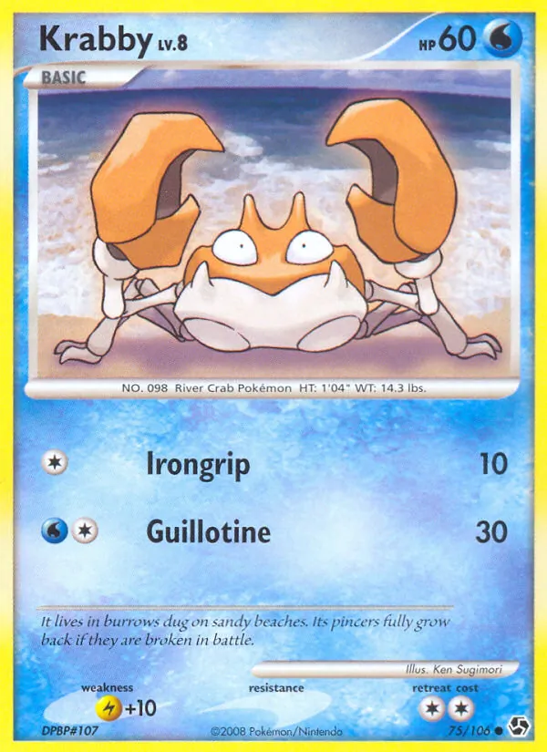 Krabby #75/106
