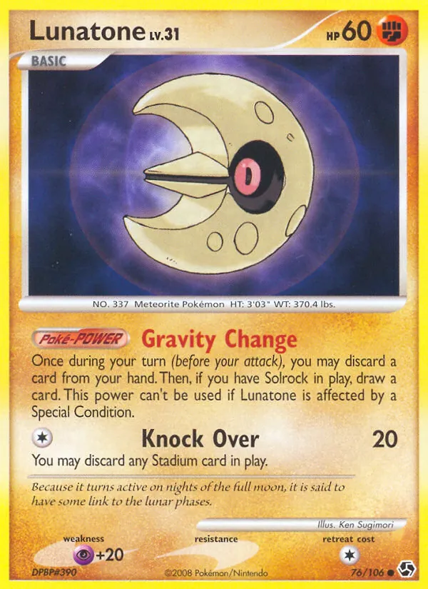 Lunatone #76/106