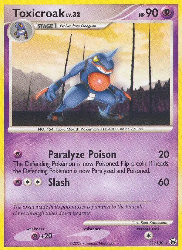 Toxicroak #31/100