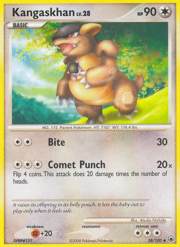 Kangaskhan #38/100