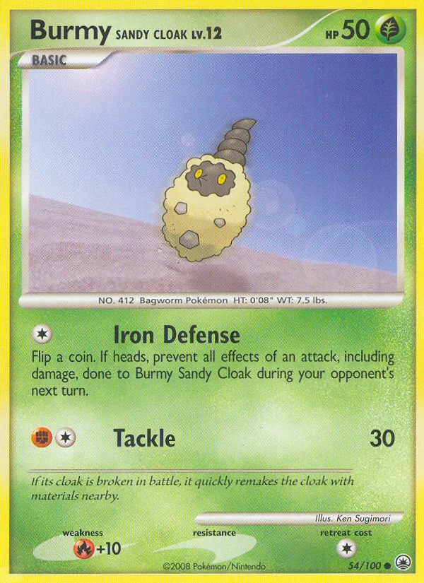 Burmy Sandy Cloak #54/100