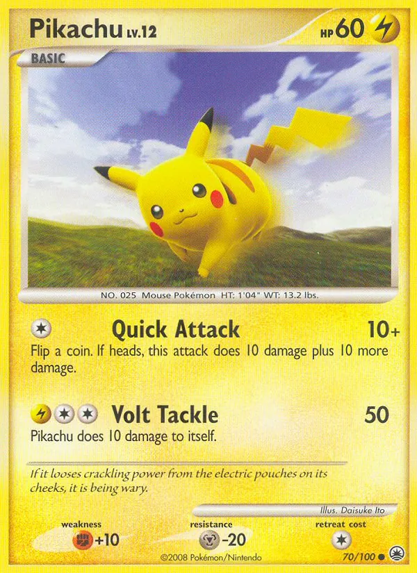 Pikachu #70/100