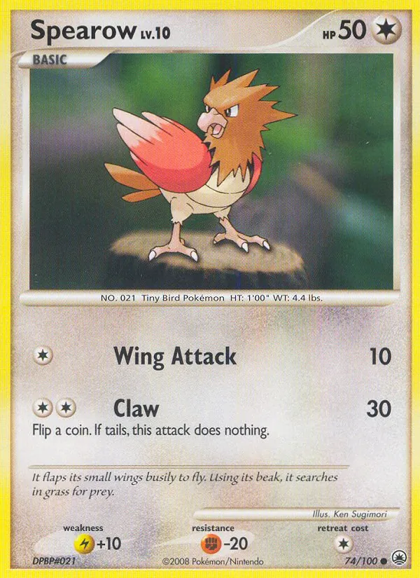 Spearow #74/100