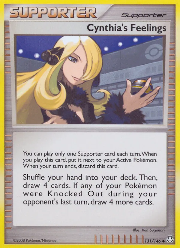 Cynthia's Feelings, Legends Awakened #131/146