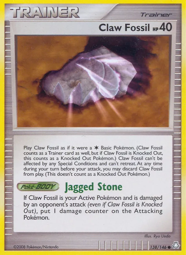 Claw Fossil, Legends Awakened #138/146