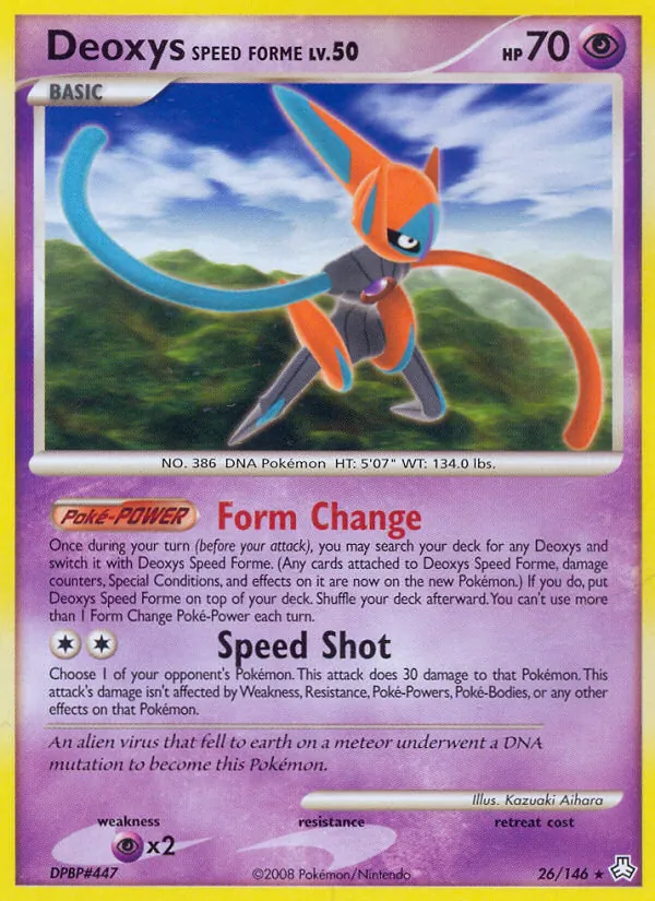 Deoxys Speed Forme #26/146