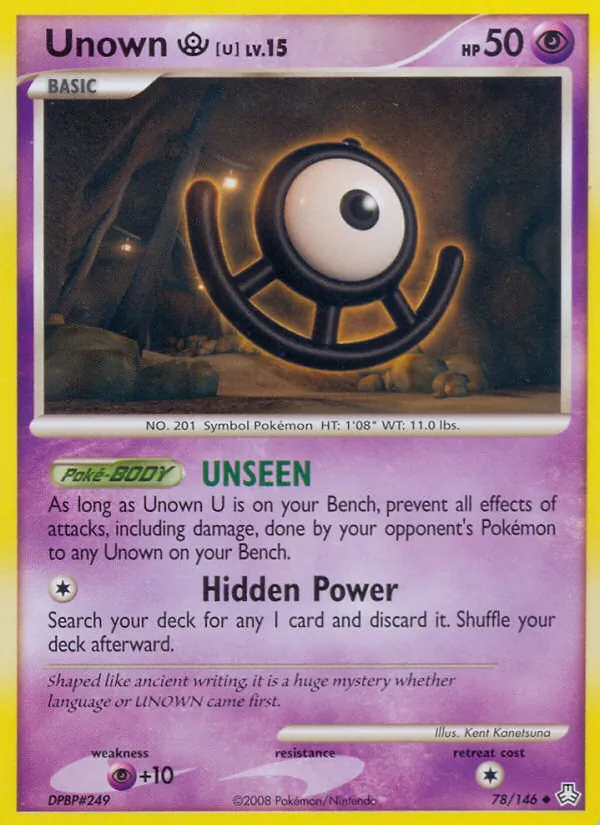Unown U #78/146
