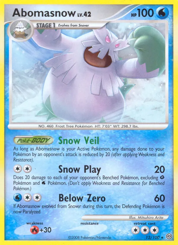 Abomasnow #12/100