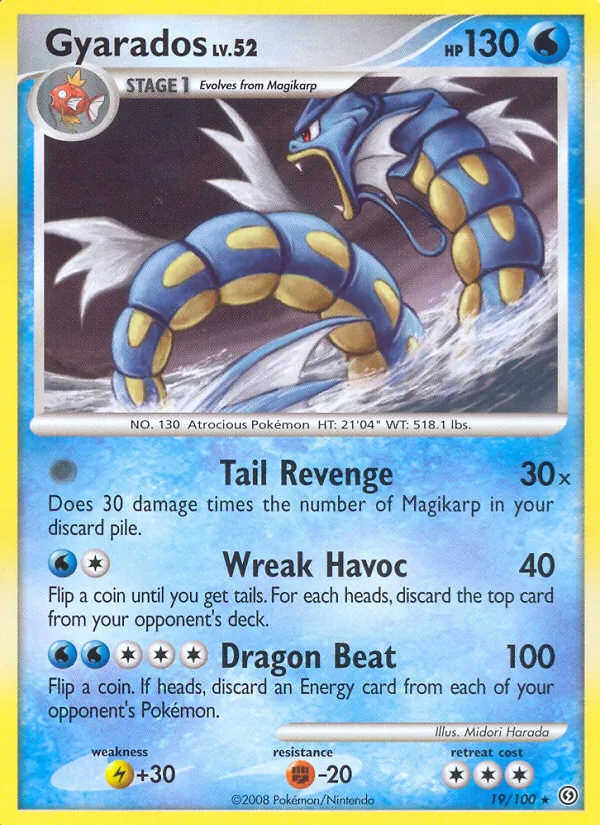 Gyarados #19/100