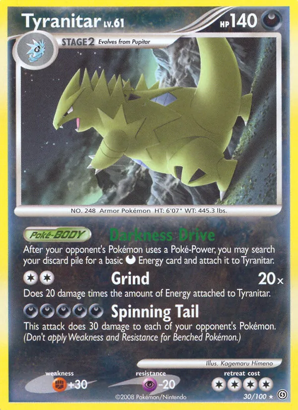 Tyranitar #30/100