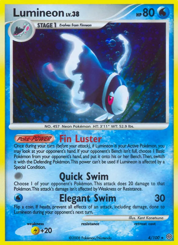 Lumineon #4/100