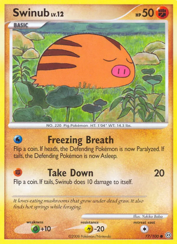 Swinub #77/100