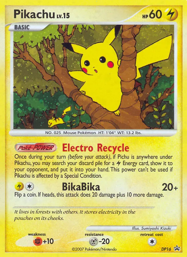 Pikachu #DP16/56
