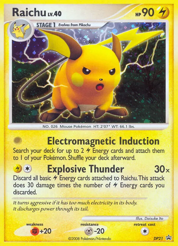 Raichu #DP21/56