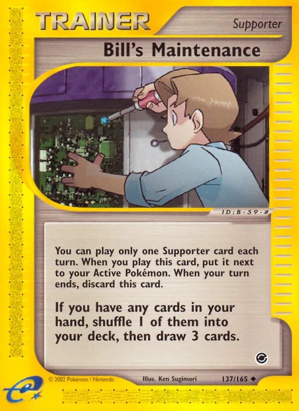 Bill's Maintenance, Expedition Base Set #137/165