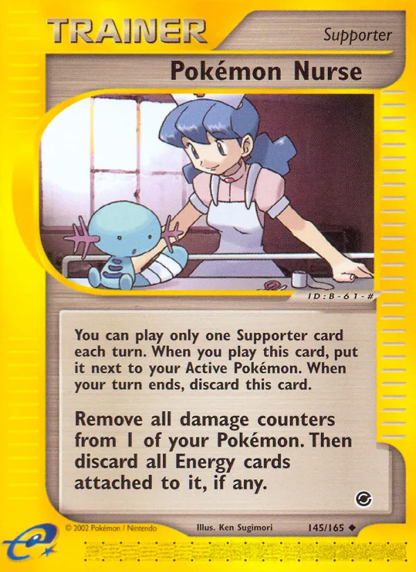 Pokémon Nurse, Expedition Base Set #145/165