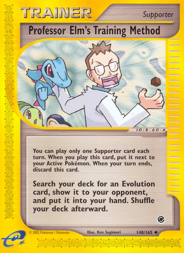 Professor Elm's Training Method, Expedition Base Set #148/165