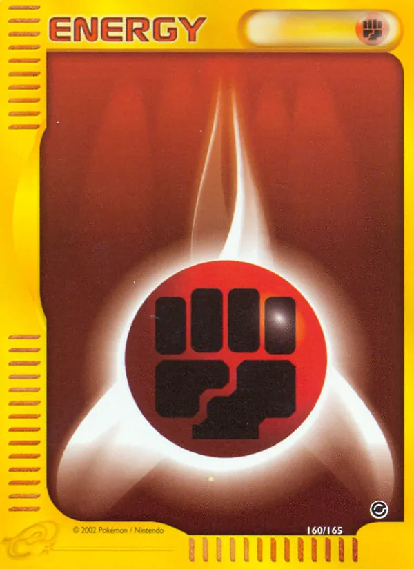 Fighting Energy, Expedition Base Set #160/165