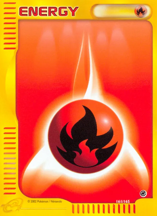 Fire Energy, Expedition Base Set #161/165