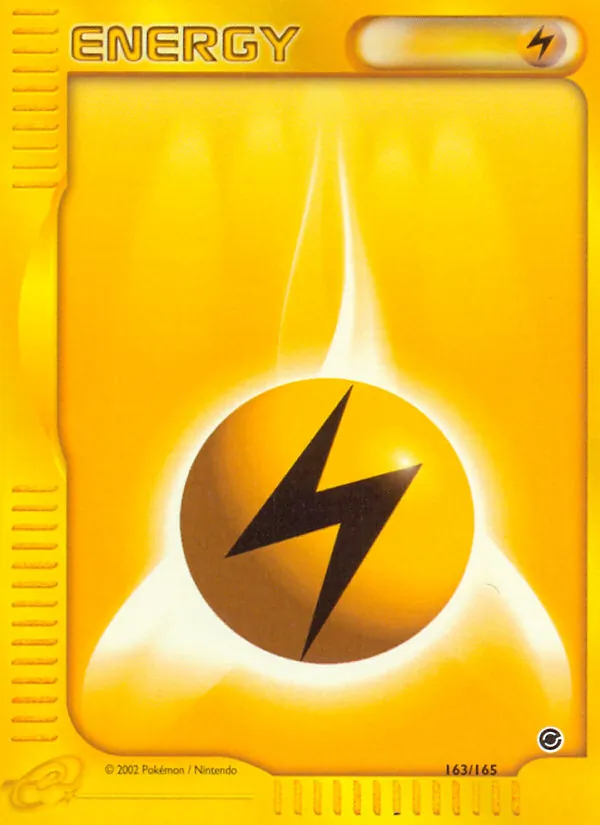 Lightning Energy, Expedition Base Set #163/165