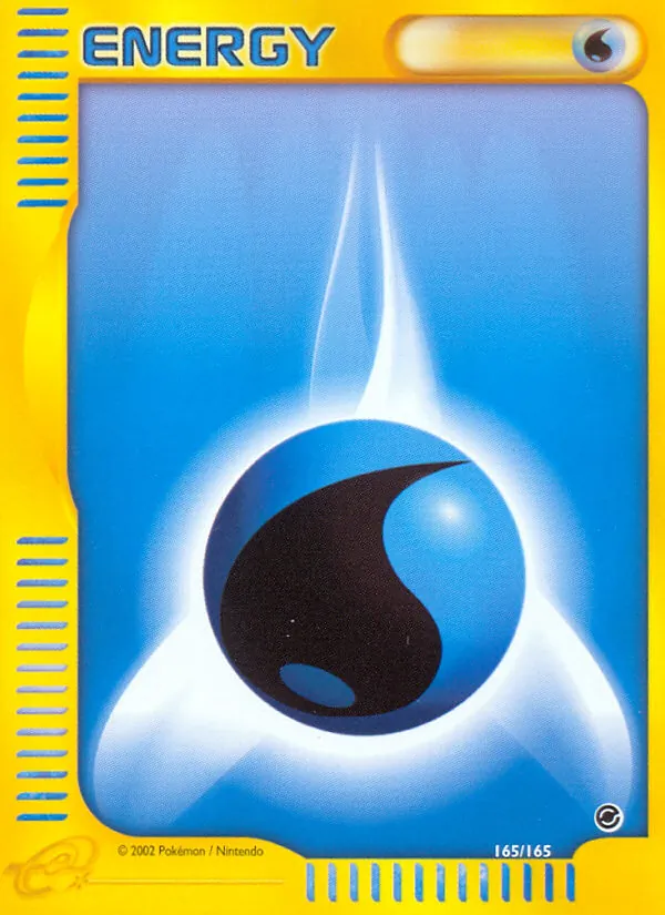 Water Energy, Expedition Base Set #165/165