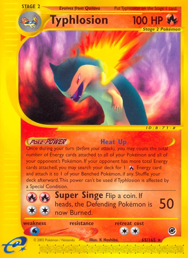 Typhlosion #65/165