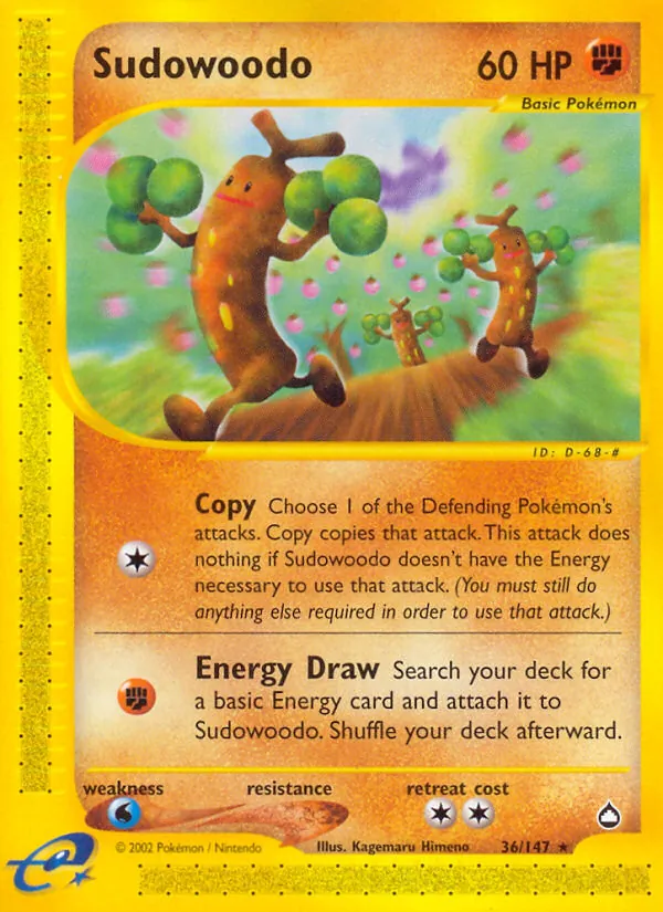 Sudowoodo #36/147