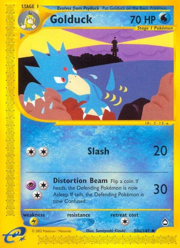 Golduck, Aquapolis #50a/147