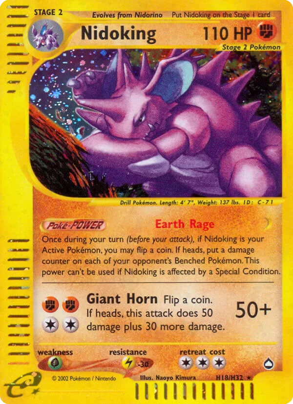 Nidoking #H18/147