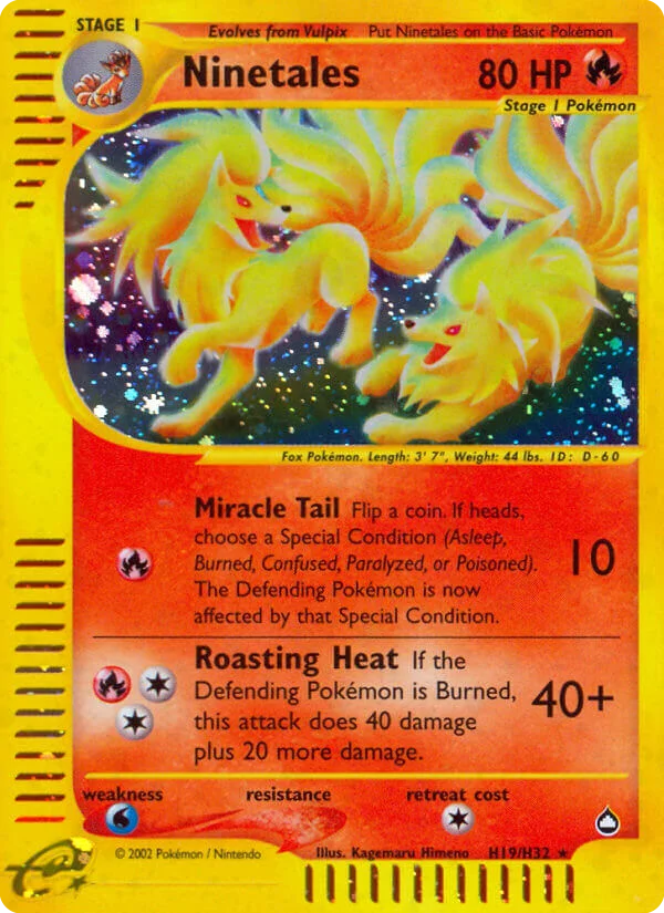 Ninetales #H19/147