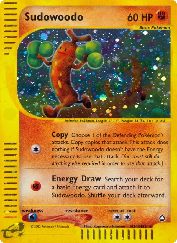 Sudowoodo #H24/147