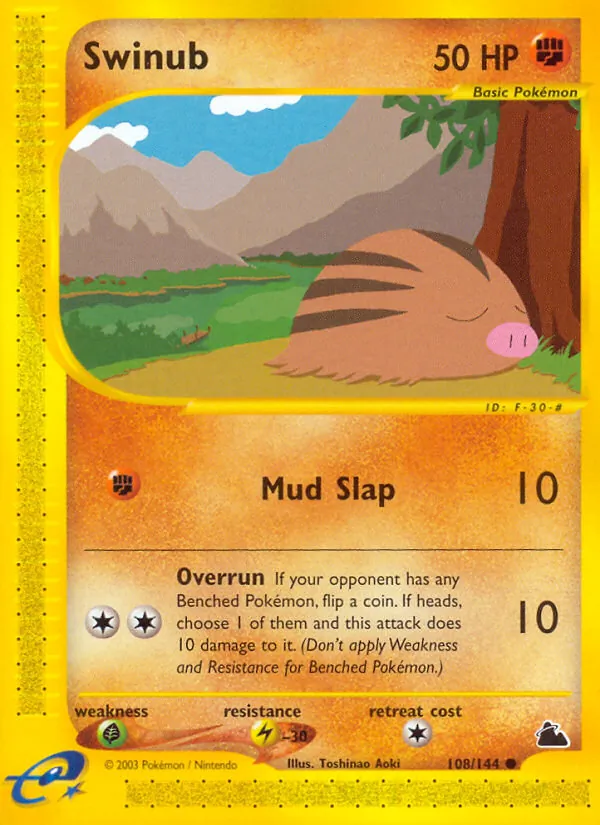 Swinub #108/144