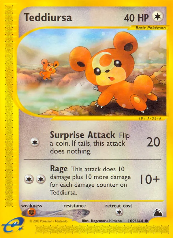 Teddiursa #109/144