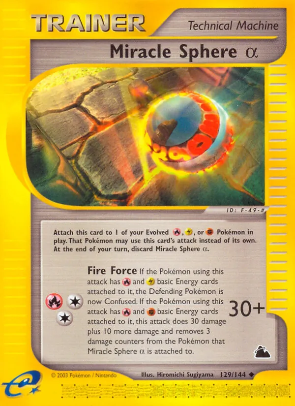 Miracle Sphere Alpha, Skyridge #129/144
