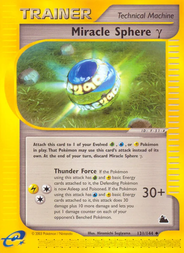 Miracle Sphere Gamma, Skyridge #131/144
