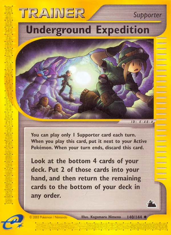 Underground Expedition, Skyridge #140/144