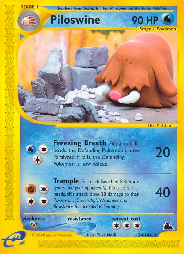 Piloswine #24/144
