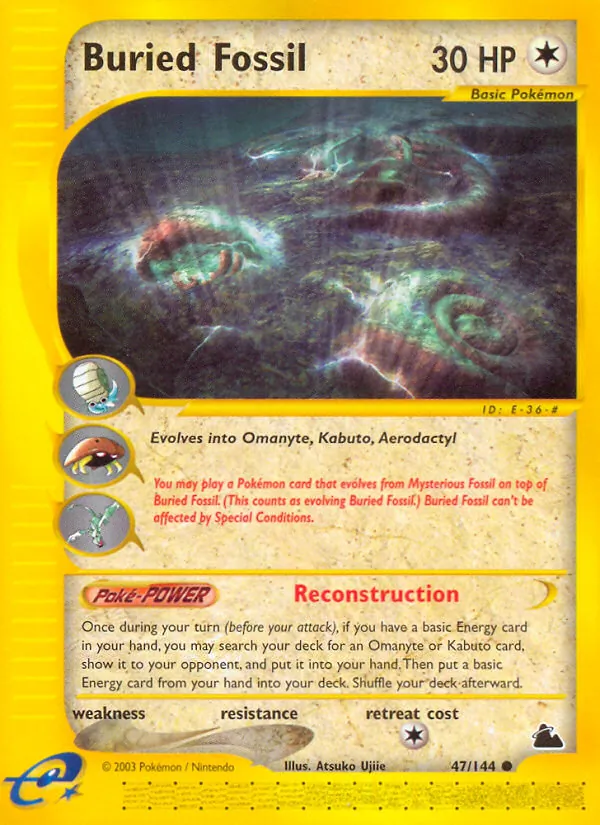 Buried Fossil #47/144