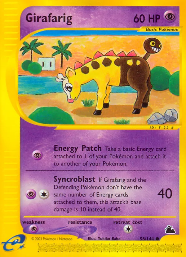 Girafarig #58/144