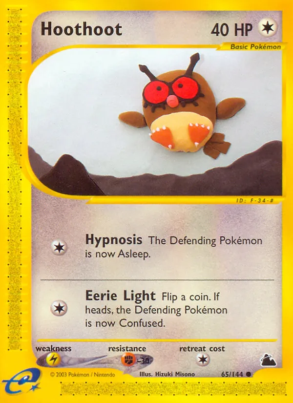 Hoothoot #65/144