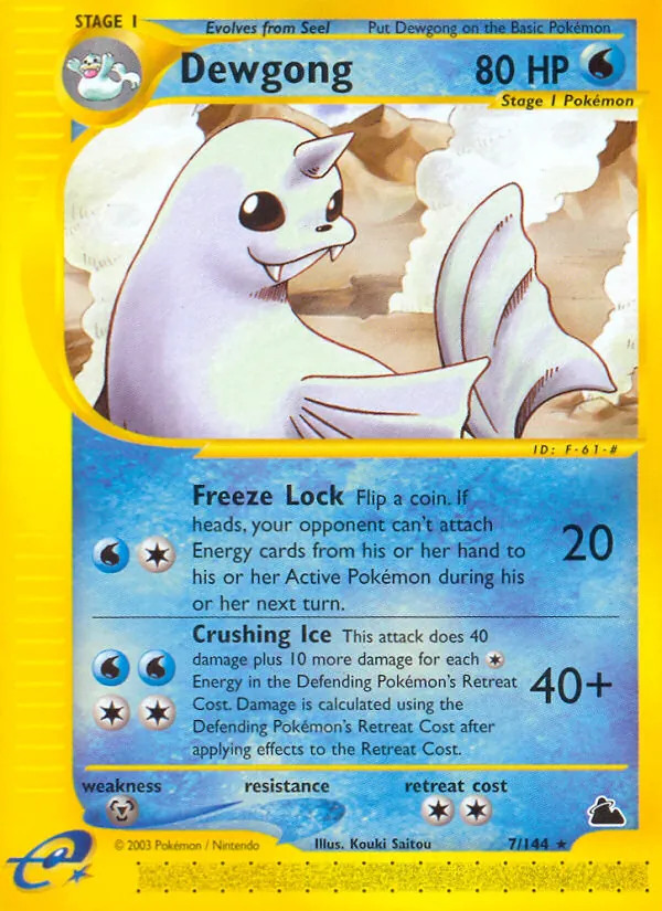 Dewgong #7/144