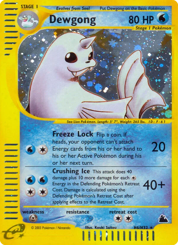 Dewgong #H06/144