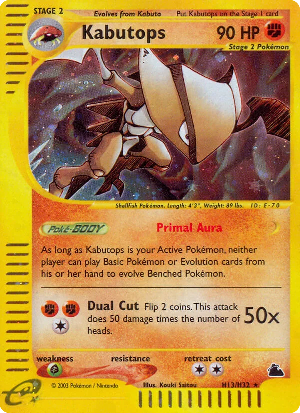 Kabutops #H13/144