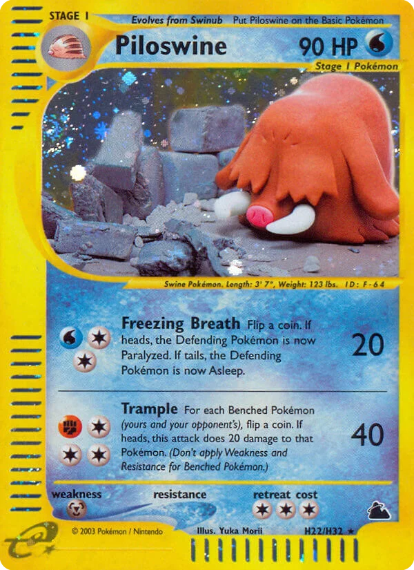 Piloswine #H22/144
