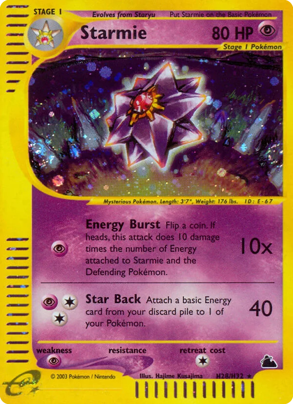 Starmie #H28/144