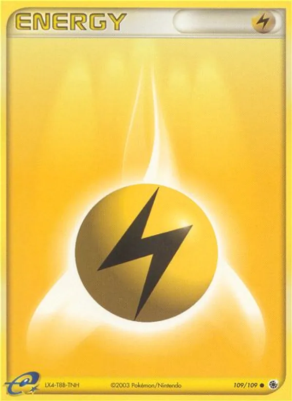 Lightning Energy, Ruby & Sapphire #109/109