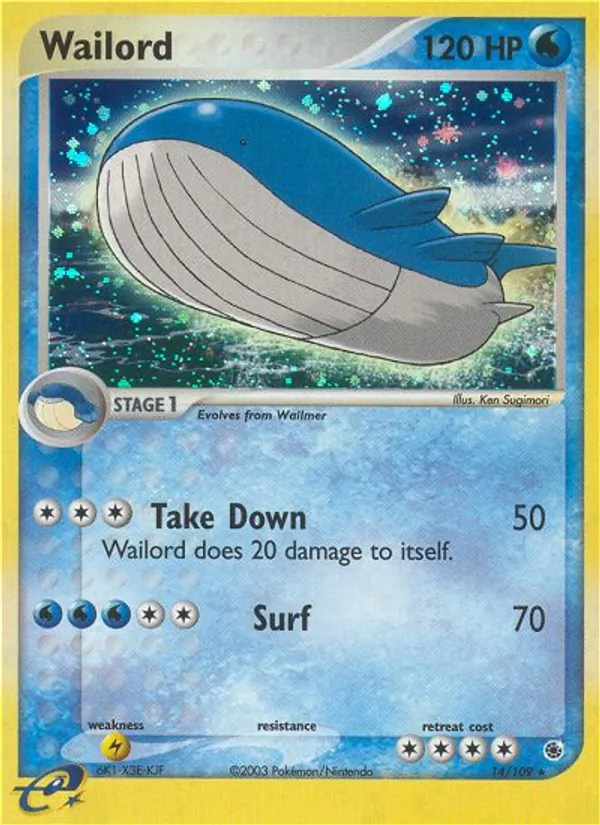 Wailord #14/109