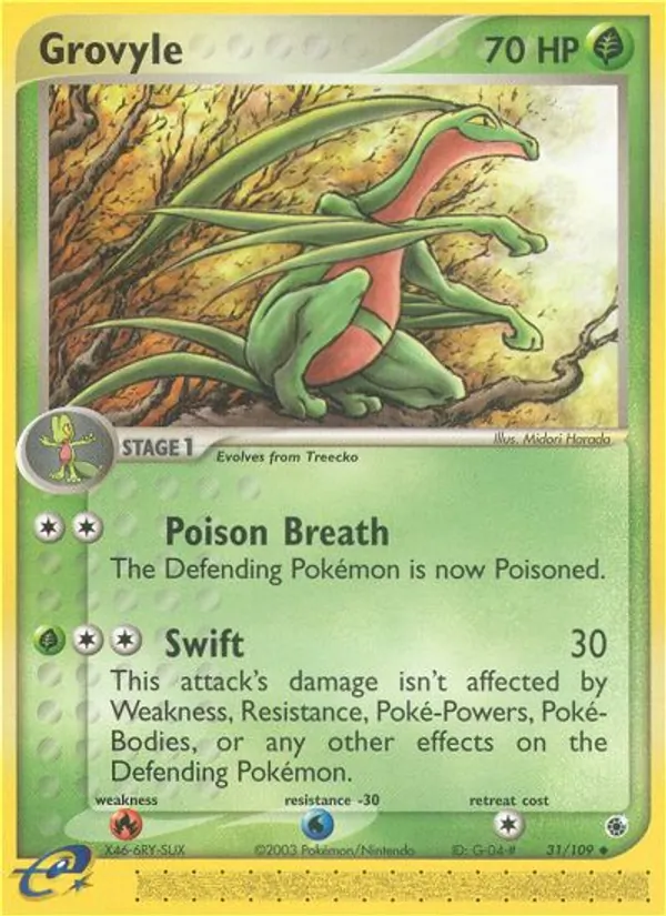 Grovyle #31/109