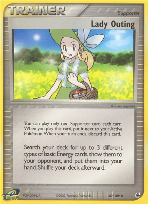Lady Outing, Ruby & Sapphire #83/109