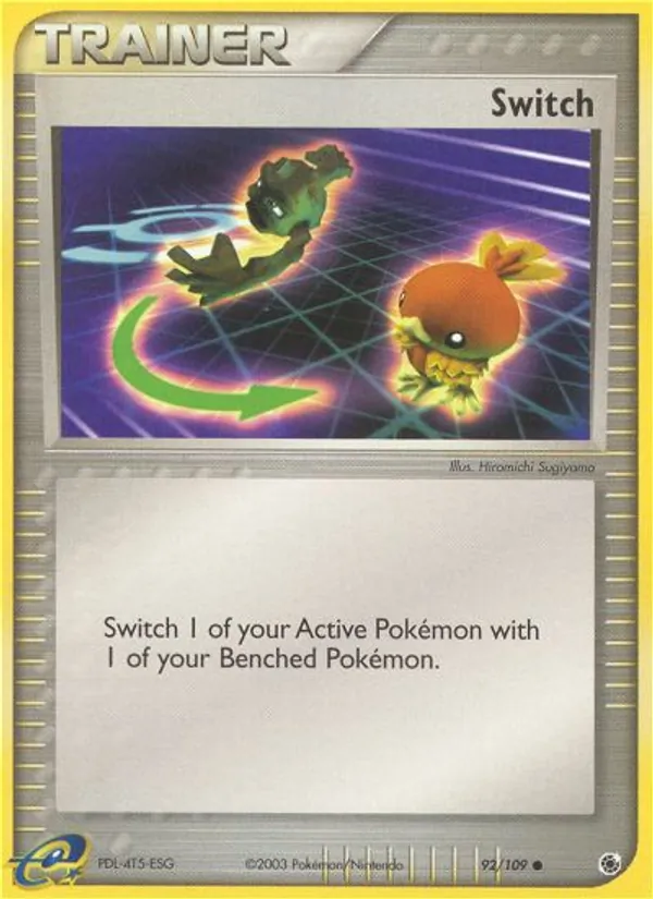 Switch, Ruby & Sapphire #92/109